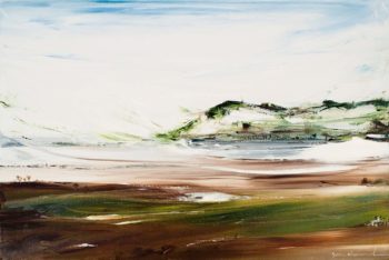 Landscape original art 6135 by Sara Sherwood - Contemporary Abstract Artist London