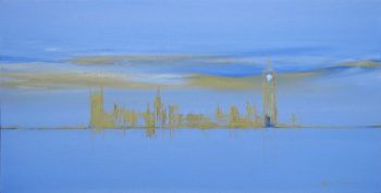 Painting of Parliament 97264 Sara Sherwood - Contemporary Abstract Artist London