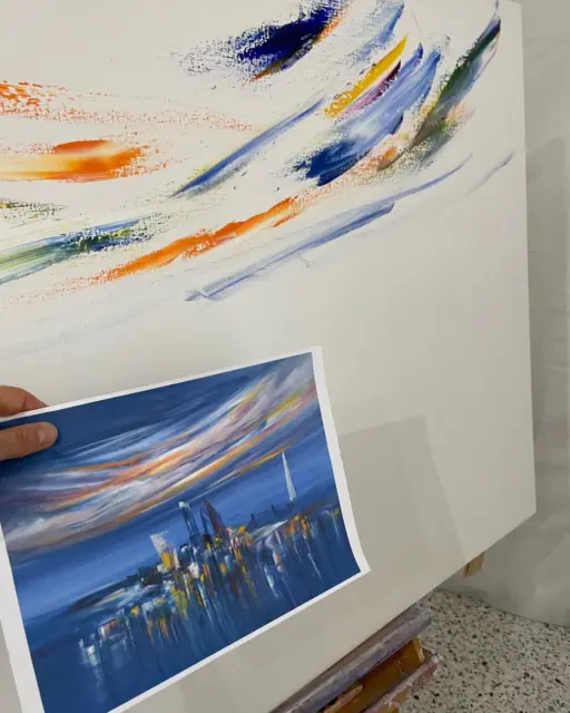 #colour #art #inthestudio