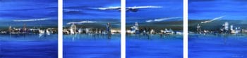 London Mix in Blues